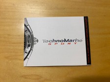 TECHNOMARINE - Garanzia (Ha Data) + Istruzioni Per L'Uso - Spagnolo E Inglese, usado comprar usado  Enviando para Brazil