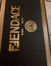 Chinelos masculinos Fendace malha metálica logotipo piscina em relevo comprar usado  Enviando para Brazil