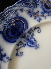 Antique flow blue for sale  Riverview