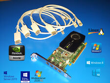 Usado, Placa de vídeo HP EliteDesk 700 705 800 G1 G2 G3 G4 G5 torre 2GB quad HDMI com cabos comprar usado  Enviando para Brazil
