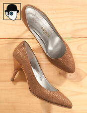 Escarpins cuir vintage d'occasion  France