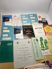 Vintage theatre programmes for sale  LONDON