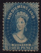 Tasmania 1863 chalon for sale  COLWYN BAY
