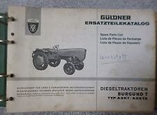Güldner burgund schlepper gebraucht kaufen  Recke