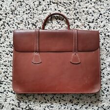 Vintage brown leather for sale  EXETER