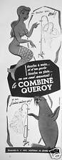 Publicité combiné queroy d'occasion  Compiègne