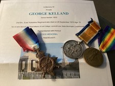 Ww1 medal trio for sale  BURNTWOOD