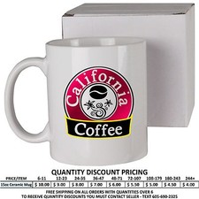 Caneca de café cerâmica personalizada 12 oz logotipo personalizado negócios presentes promocionais casa comprar usado  Enviando para Brazil