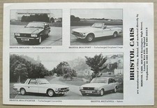 Bristol car range for sale  LEICESTER