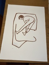 Quadro litografia leonida usato  Bagno a Ripoli