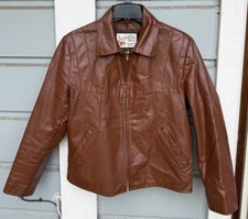 Vtg sears leather for sale  Alameda