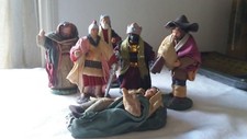Lotto statuine presepe usato  Milano