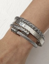 Bracelet acier inoxydable d'occasion  Artix