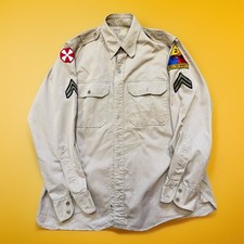 Ww2 chino shirt for sale  SHEFFIELD