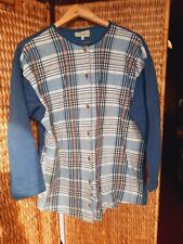 Blouse vintage bleu d'occasion  Sellières