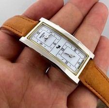 RELÓGIO DE QUARTZO AGATHA PARIS FEITO NA FRANÇA DUAL TIME DOCTOR comprar usado  Enviando para Brazil