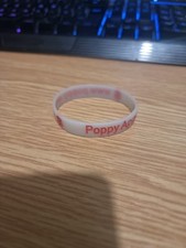 Poppy appeal wristband for sale  LEISTON