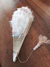 Ancien éventail plume d'occasion  L'Isle-d'Espagnac