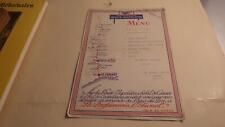 1953.menu grand hotel d'occasion  Saint-Brieuc