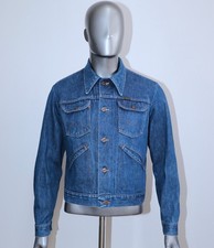 Jaqueta jeans vintage anos 70 Maverick WPL6428 Automaticks Sanforset tamanho M fabricada nos EUA, usado comprar usado  Enviando para Brazil