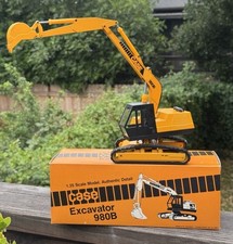 Escavadeira de brinquedo de construção vintage Conrad Case 980B escala 1:35, usado comprar usado  Enviando para Brazil