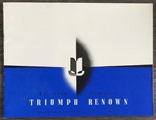 Triumph renown litre for sale  LEICESTER