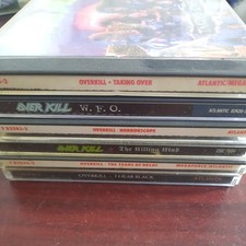 Overkill 6 CD Lot W.F.O. Horrorscope Taking Over I Hear Black The Years of Decay comprar usado  Enviando para Brazil