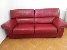 Divano vera pelle usato  Beinasco