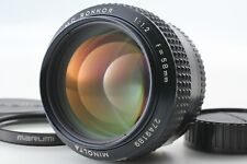 Usado, Modelo Reciente Lente Prime Minolta MC Rokkor 58mm F/1.2 Hawk Eye JAPÓN comprar usado  Enviando para Brazil