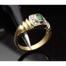 Anello con smeraldo usato  Sustinente