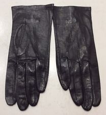 Luvas de couro infantis pretas vintage não usadas 7 comprar usado  Enviando para Brazil