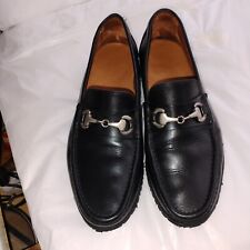 Mocassim Allen Edmonds Arezzo Masculino Tamanho 9D Preto Clássico Horsebit 55106 comprar usado  Enviando para Brazil