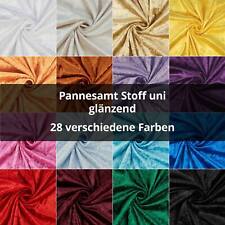 Pannesamt stoff glänzend gebraucht kaufen  Warstein