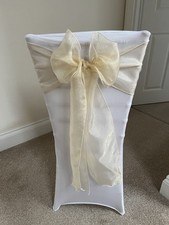Organza chair sashes for sale  CAMBRIDGE