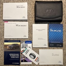 Hyundai Tucson 2016 manual del propietario con guía de infoentretenimiento y estuche segunda mano  Embacar hacia Mexico