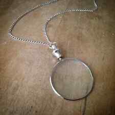 Shiny silver monocle for sale  Riverton