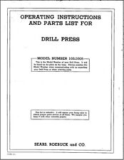 Operator parts list for sale  Addison