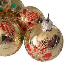 Poinsettia ornaments commodore for sale  Forked River