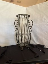 wrought iron glass vase for sale wrought iron glass vase for sale Inverness