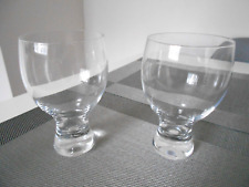 Pair dimple goblets for sale  EXETER