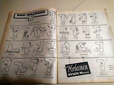 Vintage advertising helanca d'occasion  Expédié en Belgium