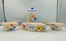 Handpainted vintage floral for sale  HOUGHTON LE SPRING