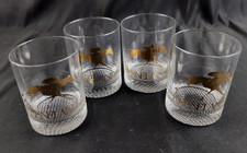 Usado, (Conjunto de 4) Copos de uísque Bourbon Keeneland Horse Racing Track Rocks comprar usado  Enviando para Brazil