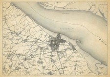 Old map environs for sale  ASHFORD