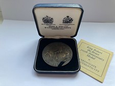 MEDALHA DE BRONZE 700º ANIVERSÁRIO CONFIANÇA NACIONAL PARA O REI ESCOCÊS ROBERT THE BRUCE comprar usado  Enviando para Brazil
