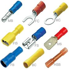 Insulated crimp terminals for sale  WAKEFIELD