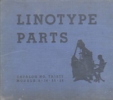 Linotype parts and usato  Trento