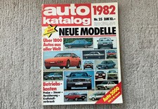 Auto katalog 1982 gebraucht kaufen  Deutschland