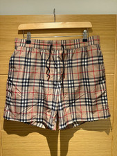 Burberry swim shorts for sale  WALSALL