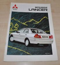 1996 1997 Mitsubishi Lancer Sales Brochure Prospekt DE na sprzedaż  PL